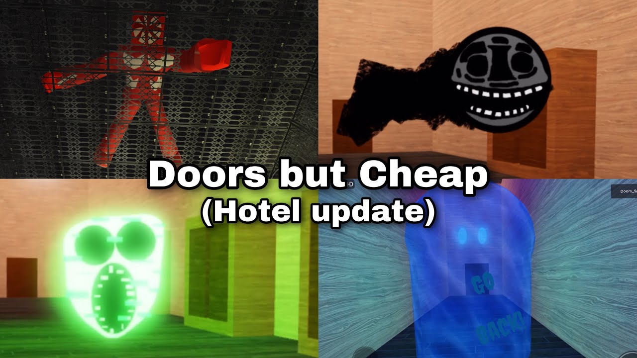 Roblox] Doors but Kawaii (Hotel update + Jeff shop) Gameplay 