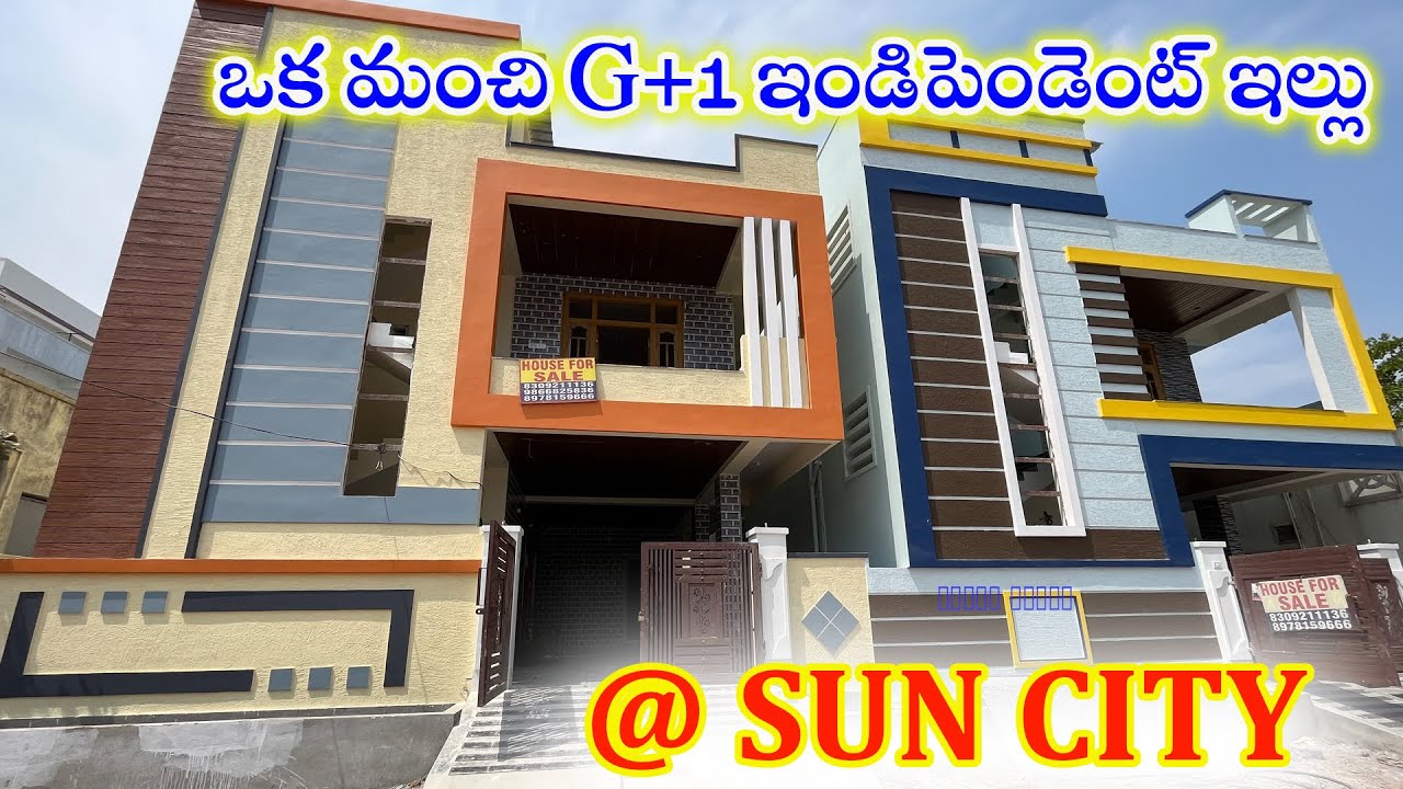 East Facing Independent G+1 House for Sale in SUN CITY Kismatpur