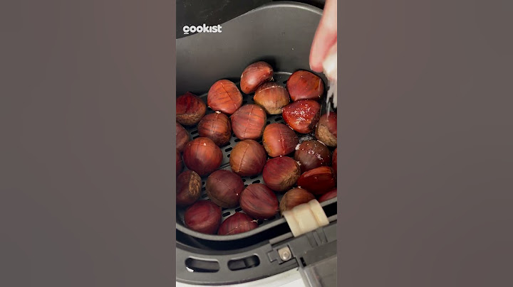 Castagne nella friggitrice ad aria, da provare subito! #asmr #shorts #cookist