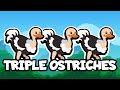 Using TRIPLE OSTRICHES to Scale +15/+15 a Turn in Super Auto Pets