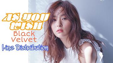 How Would BLACKVELVET Sing “AS YOU WISH” by WJSN | Line Distribution