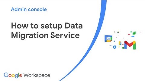 How to setup the data migration service