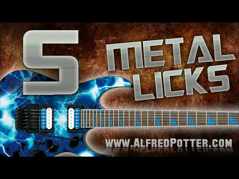 5 Metal Guitar Licks