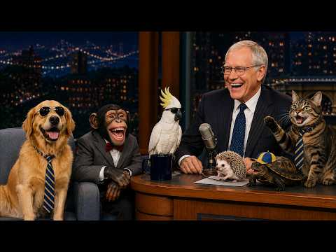 The funniest animals ever to appear on David Letterman Late Show