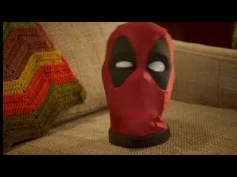 Marvel Legends Animatronic Deadpool's Talking Head Commercial