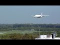 Airbus A380 landing in Ezeiza, Argentina