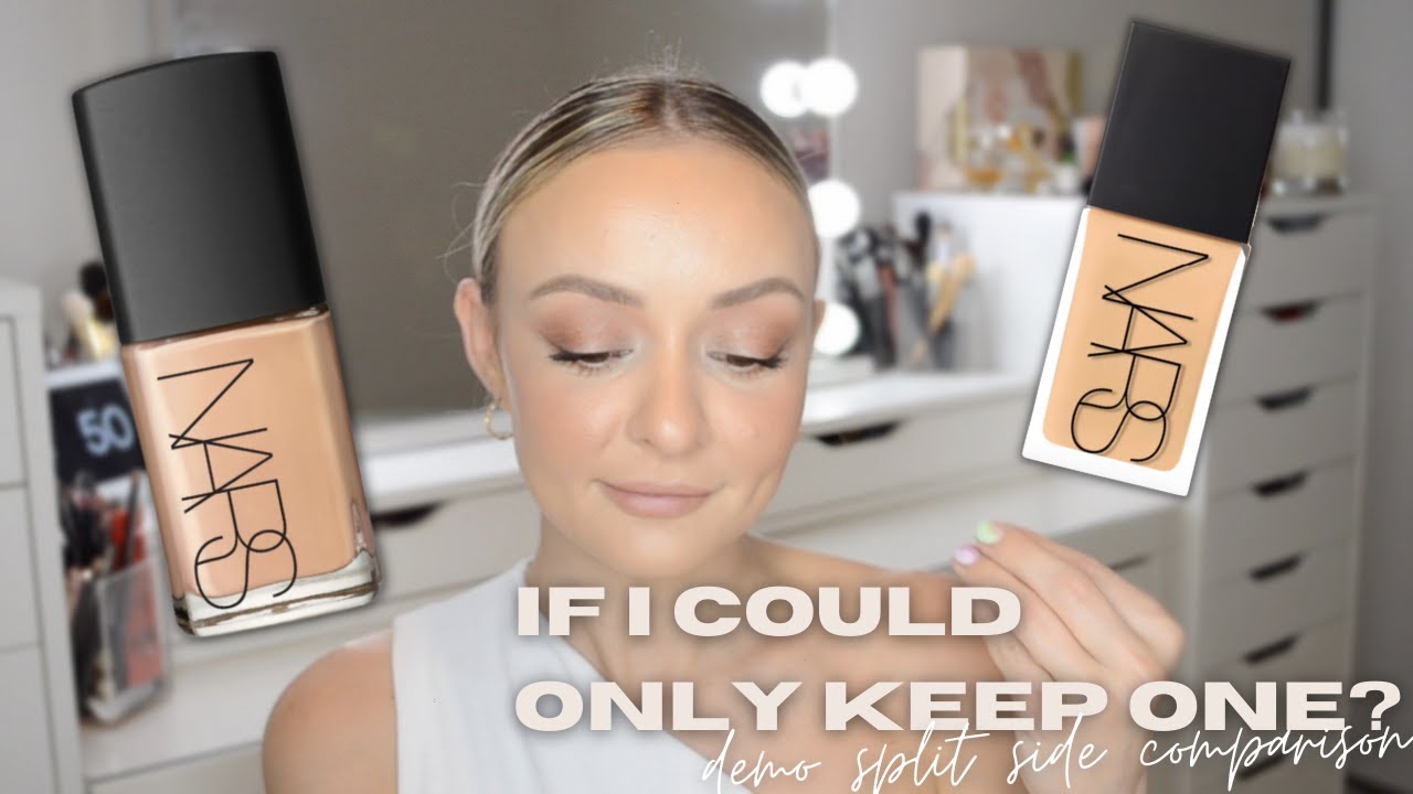 Nars Light Reflecting Foundation VS. Nars Sheer Glow Foundation