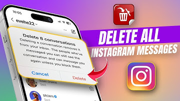 How To Delete All Instagram Messages on iPhone 2023| Clear Instagram Chat at Once