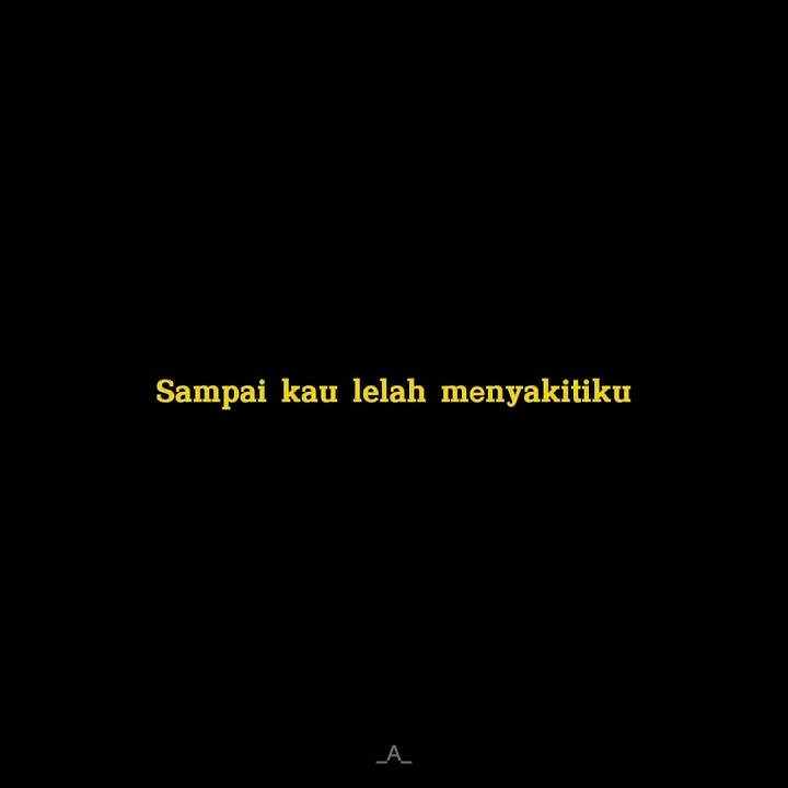 Mentahan Story' WA  Lirik Musik (Fabio Asher - Bertahan Terluka)