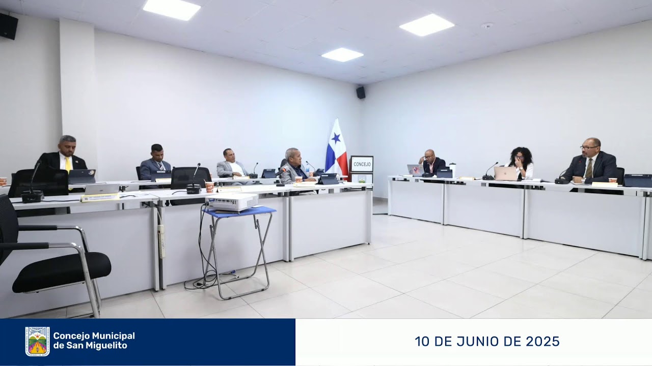 Concejo Municipal de San Miguelito 10 de junio de 2025