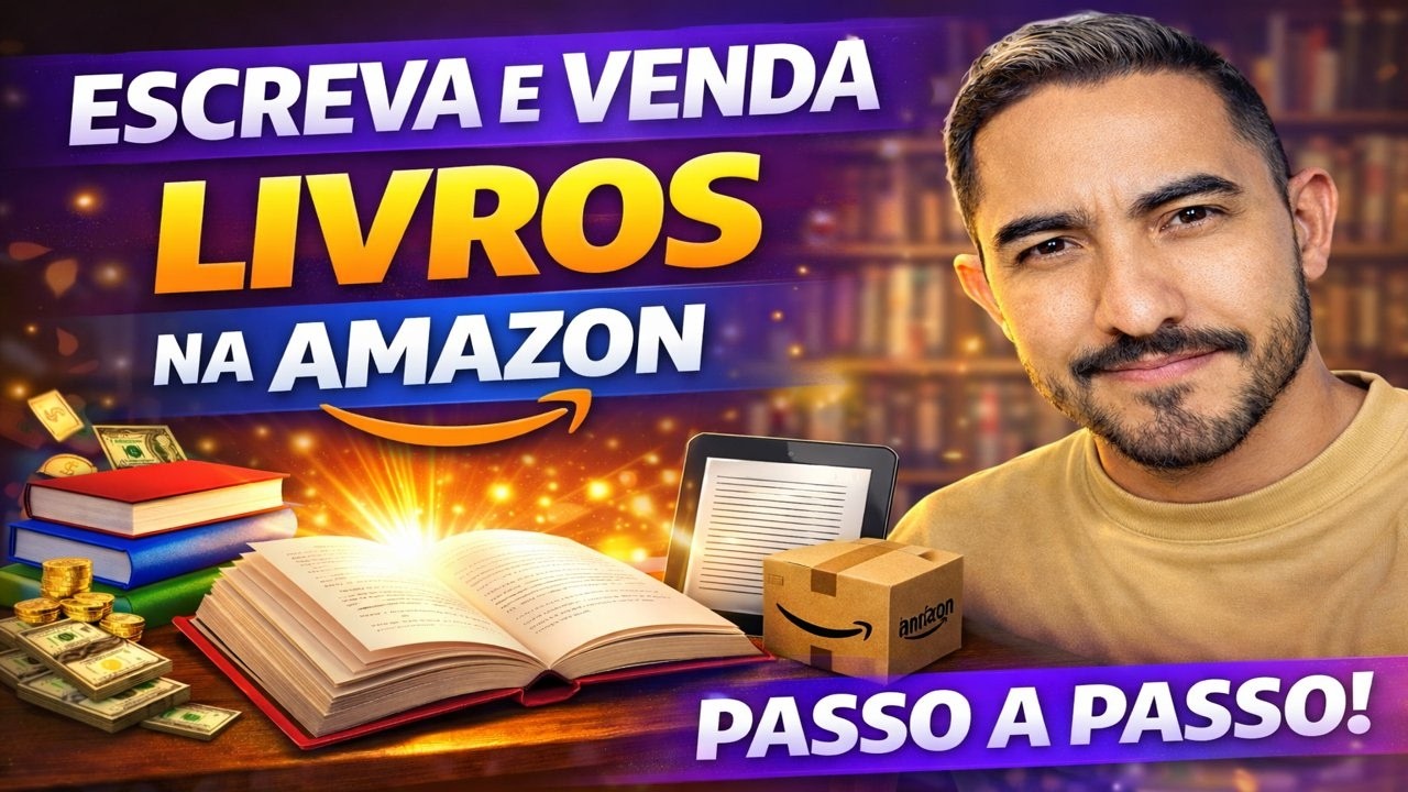 Como Criar e Vender Livros e Ebooks na AMAZON (Escrita do livro na ...