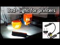 My top gadget: print bed light, highly flexible, dimmable, magnetic base, 15 Dollars