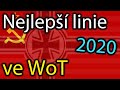 Nejlepší linie ve hře World of Tanks (2020)