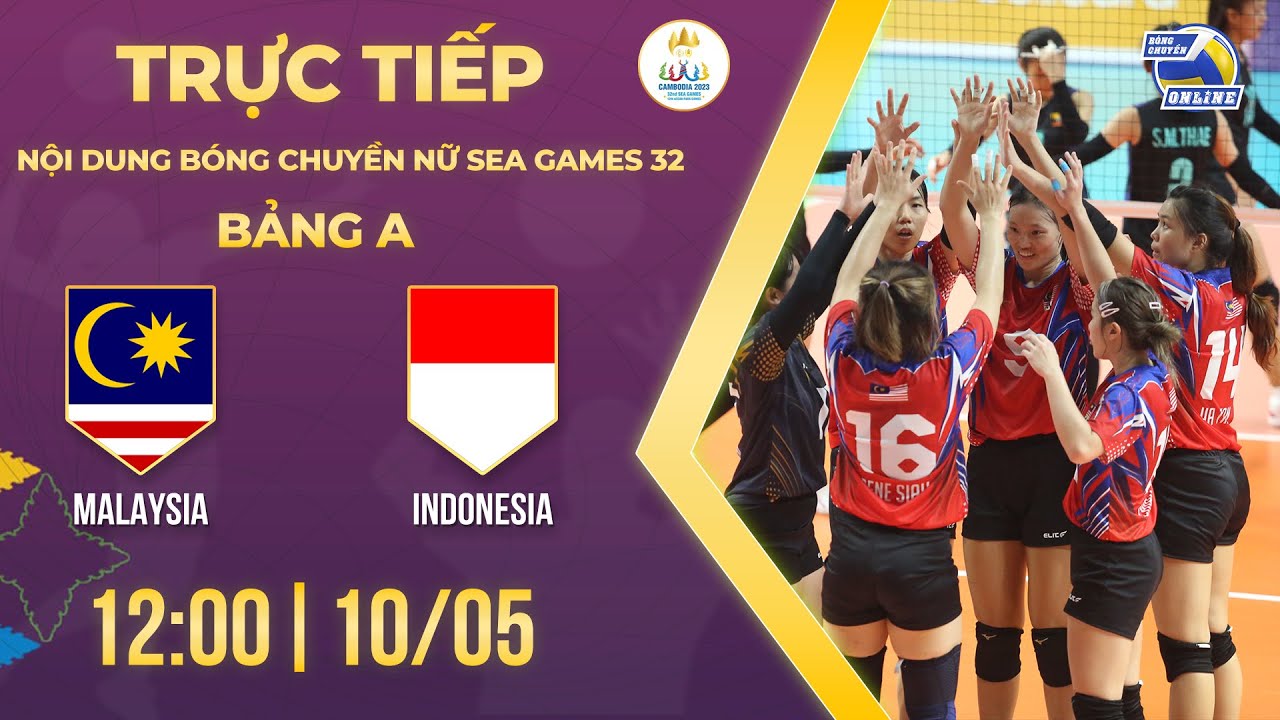 LIVESTREAM I Malaysia vs Indonesia Preliminary Round A Women's
