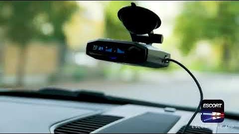 Escort MAX360C Laser Radar Detector - WiFi and Bluetooth Enabled, 360° Protection.