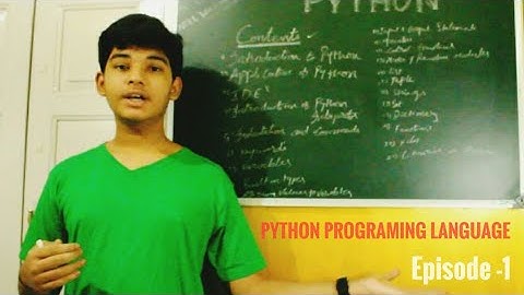 Python Programming Language | Introduction | Episode -1| By Neel |NEEL WORKSHOP ZONE