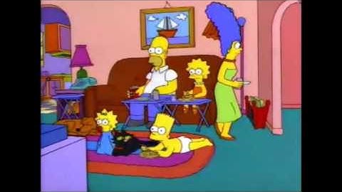 Los Simpson  "¿Qué tal Marge cómo está la familia?"
