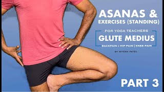 Asanas & Exercises | Glute Medius | Part 3 | For Yoga Teachers & Practitioners | By Ritesh