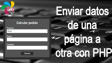 2. Enviar datos de una página a otra con PHP - Operad. Ariméticos