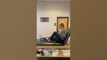 Heel slides for knee range of motion