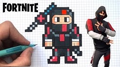 dessin facile ikonik pixel art fortnite duration 10 37 - pixel art fortnite banana