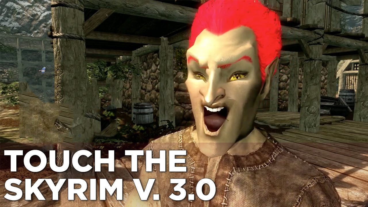 Touch the Skyrim Ep. 9: Nick and Griffin create a COOL BRONTOSAURUS