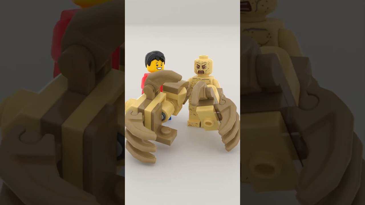 LEGO Marvel Minifigure Sandman from Set 76334 