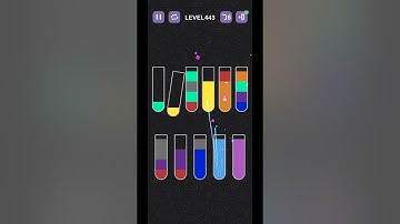 Water sort puzzle   Level 443