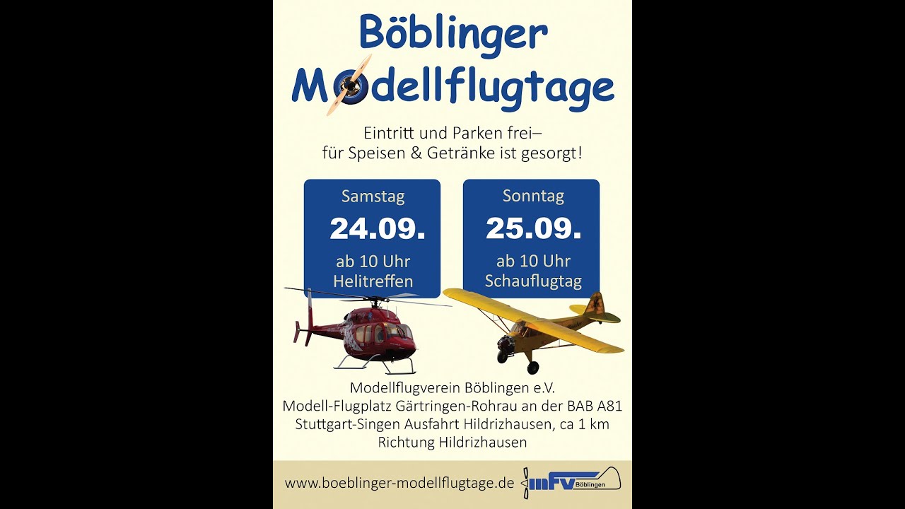 Böblinger Modellflugtage 2022