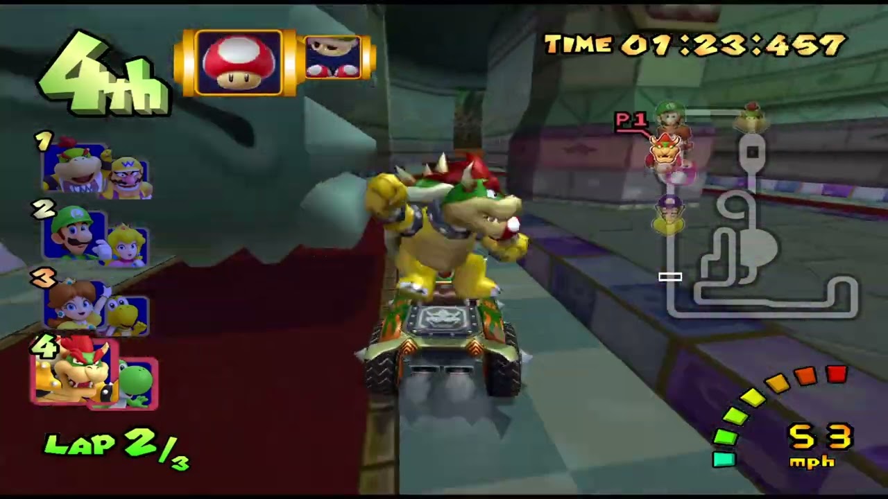 Mario Kart Double Dash - #107 Special Cup (1 Player Mirror) with Yoshi and Bowser
