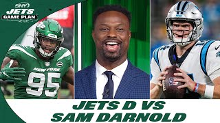 Bart Scott on how Jets defense should attack Sam Darnold | Jets Game Plan | SNY screenshot 5