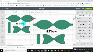 Easy to follow DIY Hair Bow Tutorial using Cricut Machine Part 1 (design space)