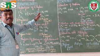 Synthesis and reactions of Dihydric alcohols |Pharmaceutical organic chemistry | SNS Institutions