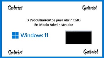 3 Procedimientos para abrir CMD en modo Administrador