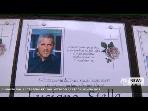 2 AGOSTO 2014: LA TRAGEDIA DEL MOLINETTO DELLA CRODA | 02/08/2022