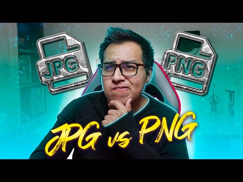 Video: ¿Cuál es la diferencia entre JPEG JPG y PNG?