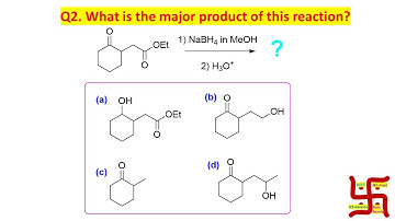 MCQ-49: On selectivity of NaBH4 reduction by Dr. Tanmoy Biswas (Ph.D.) For IIT-JEE, NEET & BSMS etc.