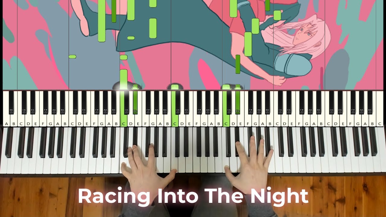 YOASOBI Racing into the Night piano, YOASOBI Racing into the Night...