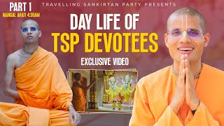 Daily Life Of Iskcon Devotees Tsp Morning Program With Ishan Gaur Prabhu