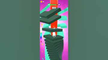 Drop Stack Ball Game Level 150 - short video - More Gaming