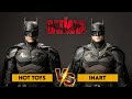 Hot toys vs inart the batman figure comparison