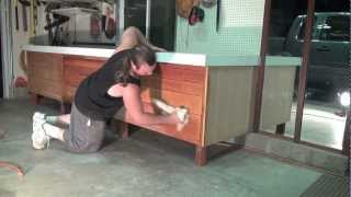 Prepare Wood For Paint / Stain / Varnish (TIME-LAPSE) Part 6 In Real Time HD diy fill nail holes