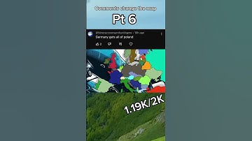 Comments change the WW2 map part 6! #mapper #mapping #europe #geography