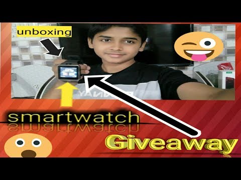 Cheap & Best Smartwatch Under 1000 Rs!! Review & Giveaway 😋😋