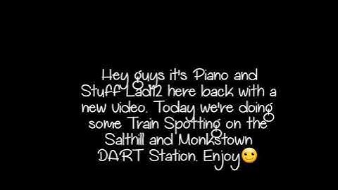 Train Spotting at Salthill and Monkstown