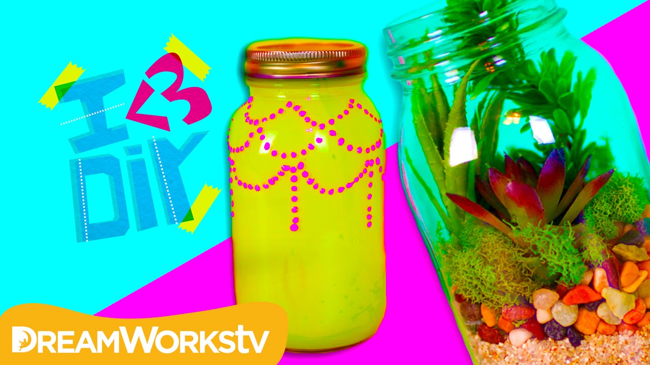 dreamworks super star kartz 3 Mason Jar Ideas You NEED to Try! | I ♥ DIY