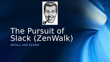 Zenwalk Linux (100% Slackware)