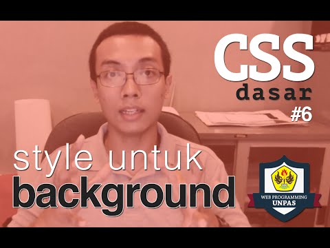 Video: Bagaimanakah anda meletakkan imej latar belakang dalam CSS?