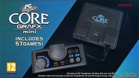 PC Engine Core Grafx mini: Features Video