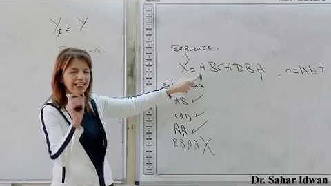 Longest Common Subsequence 1 of 3